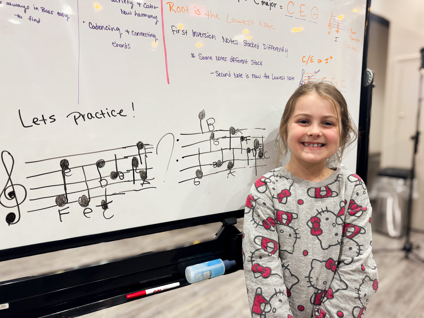Inside Baylee's Music Academy