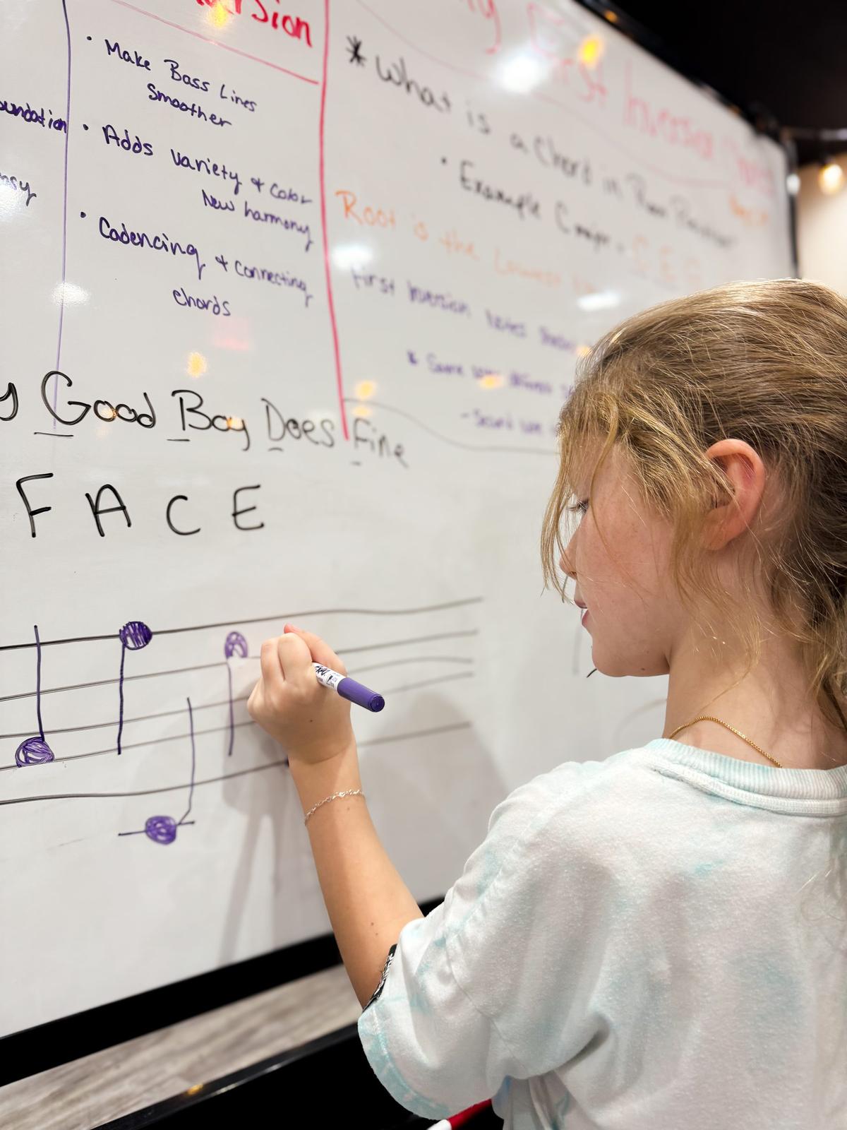 Music theory lesson