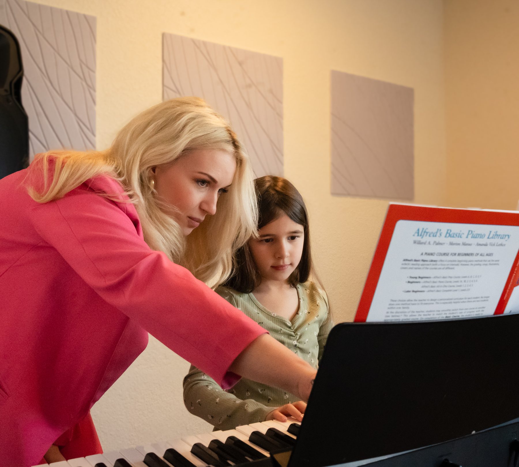 Piano lesson